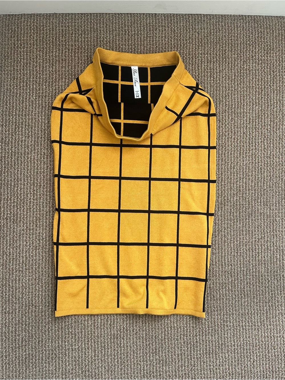 Black and Yellow Skirt